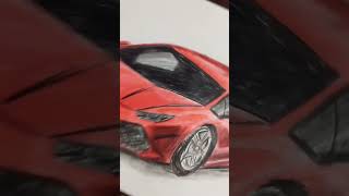 Lamborghini car drawing [upl. by Hitt]