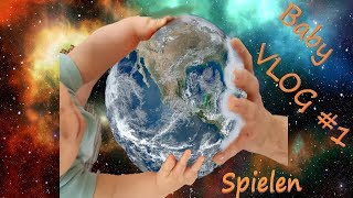 Baby VLOG 1 Aus der Sicht eines Babys Spielen Baby Perspektive [upl. by Walt629]