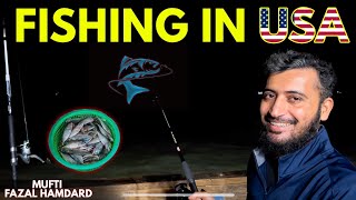 Fishing in USA With Friends 🔥 Mufti Fazal Hamdard [upl. by Jos]