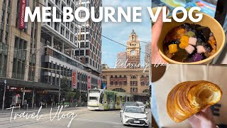 Melbourne VLOG  Best Croissants in Melbourne Relaxing day Melbourne City Tour [upl. by Merras]