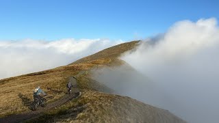 Slimy rocks and cloud inversion’s Nan Bield loop 261024 [upl. by Ettesyl]