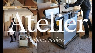 Axminster AT129PT planer thicknesser with spiral cutter head  Review  Atelier Cabinet Makers [upl. by Mateya]