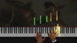 YouSeeBIGGIRL  Apple Seed  Attack on Titan  Animenz Piano Transciption [upl. by Enaitsirk]