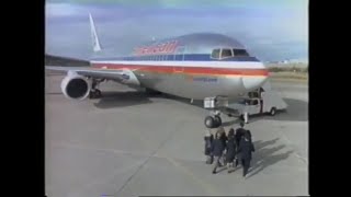 1982 American Airlines quotBoeing 767quot Commercial [upl. by Karole]