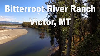 Bitterroot River Montana Estate For Sale With Spring Creek [upl. by Stallworth]