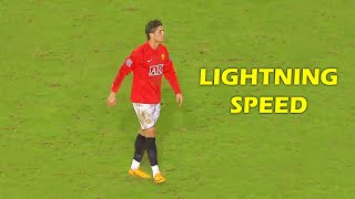 Cristiano Ronaldos LEGENDARY Speed at Manchester United [upl. by Garson]