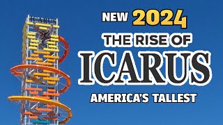 The Rise Of Icarus  OPENING DAY  Mt Olympus in Wisconsin Dells [upl. by Mokas]