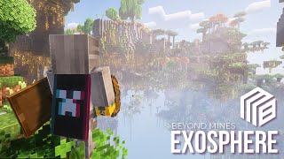 My first attempt at BM Exosphere  Ep 1  survival minecraft modded [upl. by Golter743]