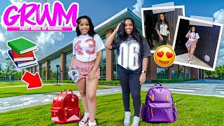 GRWM st Week of school Mirah and Kam Chaotic [upl. by Enyehc]