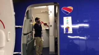 Collin gives safety speech to SWA class 349 [upl. by Peursem]