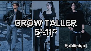 Experience Rapid Height Increase 5’11” Custom Subliminal [upl. by Kania]