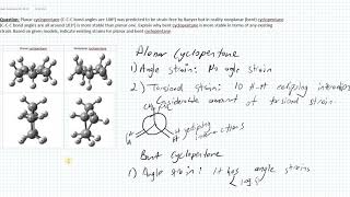 Cycloalkane Stability [upl. by Leggett437]