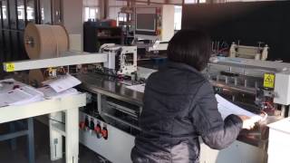 wire binding machine PBW580 with hole punching function [upl. by Amalee]