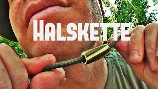 Bushcraft Halskette schnitzen [upl. by Eilloh649]