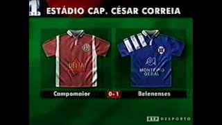 Campomaiorense 01 Belenenses Época 200001 [upl. by Jobina55]