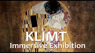 PARIS  Atelier des Lumières Gustav Klimt Immersive Art Exhibition [upl. by Frasquito]