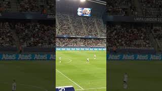 Sandro Tonali upset France scoring a goal against Italy U21 EURO 2023 [upl. by Anaujit]