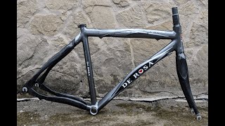 De Rosa Merak 700c M 54  fullcarbon frameset [upl. by Edme228]