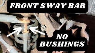 Ford Ranger Front Sway Bar Bushing Replacement [upl. by Kora256]