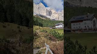 Rifugio Gardeccia 1949 m in October Catinaccio Italy [upl. by Seth]