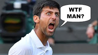 Novak Djokovic DISQUALIFIED at US Open after hitting line judge with ball [upl. by Jule]