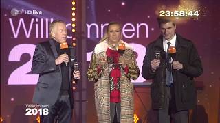 Willkommen 2018  ZDF HD  Berlin 01 JANUARY 2018 [upl. by Hayton48]