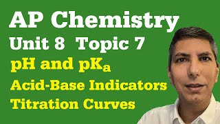 pH and pKa  Analyzing Titration Curves  AP Chem Unit 8 Topic 7 [upl. by Htabmas46]