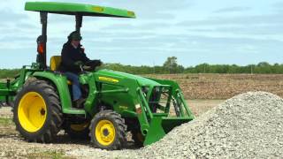 How to Fill And Level A Low Spot With Gravel  John Deere Tips Notebook [upl. by Arri1]