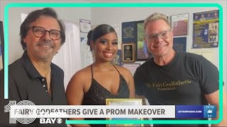 My Fairy Godfathers surprise high school student with prom makeover [upl. by Llertnad]