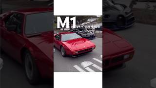 BMW M1 vs BUGATTI CHIRON bmwm1 bugattichiron m1 chiron [upl. by Cynthea]