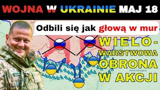 18 MAJ CHARKÓW SIĘ TRZYMA Ukraińska Wielowarstwowa Obrona Zatrzymuje Rosjan  Wojna w Ukrainie [upl. by Yesdnik]