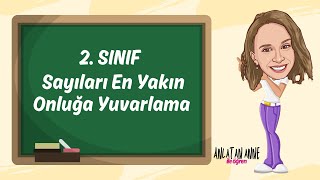 2 Sınıf  Sayıları En Yakın Onluğa Yuvarlama [upl. by Freytag]