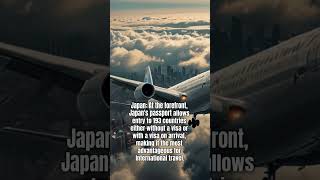 Top 5 Best Passports Worldwide 1 japanpassport japan travel FunableFactset5kv funfacts [upl. by Nelo123]