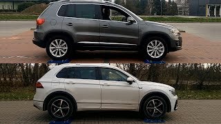 SLIP TEST  Volkswagen Tiguan I vs VW Tiguan II  4Motion  4x4testsonrollers [upl. by Aziar]