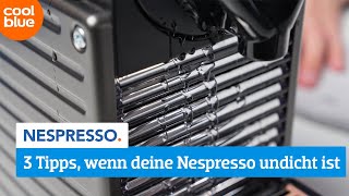 Was kann man machen wenn die Nespresso undicht ist [upl. by Netnerb]