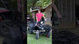 The Honda snorkel sound 😩😭 hondarubicon atv [upl. by Elocon97]