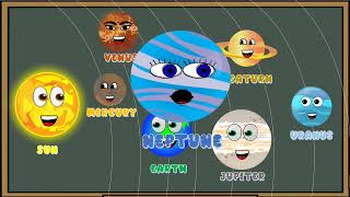 We are the planets The Planet Song  8 Planets of the Solar System Song for Kids [upl. by Kevina399]