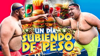 🔥RETO UN DIA SUBIENDO DE PESO CON EL CREW RETOJORJAIS NUEGADO VS BIG MOLINA🔥 [upl. by Aruol675]