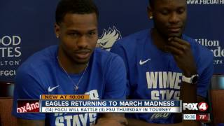 FGCU mens hoops to play FSU in NCAA tournament [upl. by Wiltshire]