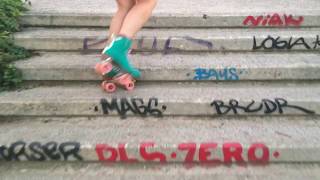 Skating the streets of Barcelona with the Moxi Jack boot [upl. by Ilrahs]