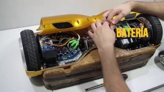 Como demontar un patinete eléctrico de dos ruedas hoverboard [upl. by Dwaine855]