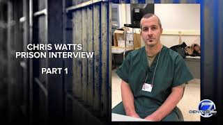 Audio Chris Watts prison interview part 1 [upl. by Proudman]