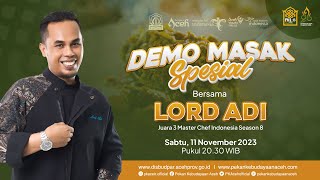 “Live cooking with Lord Adi MCI8” Sesi 1 [upl. by Petua]