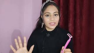 नीचे के बाल कैसे हटाये  How to remove bikini hair  vidhya beauty [upl. by Christin607]