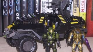 Halo Mega Bloks 99660 Halo CE UNSC Warthog Halofest  PAX Prime Exclusive Review [upl. by Rhines683]