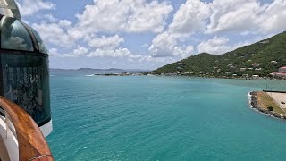 Disney Cruising to Tortola and Norman Island British Virgin Islands [upl. by Madelena]