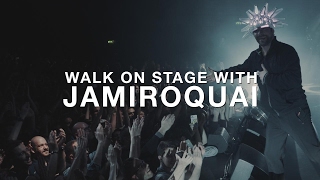 Walk on stage with Jamiroquai in Paris [upl. by Eceirtal]