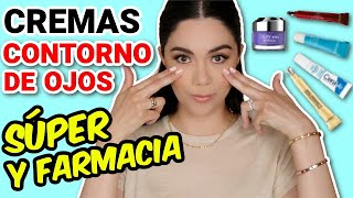 CREMAS PARA CONTORNO DE OJOS DEL SÚPER Y FARMACIA  MARIEBELLE COSMETICS [upl. by Domenic]