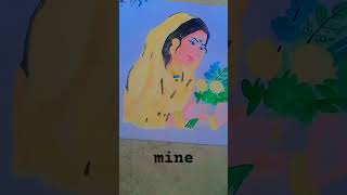 I tried to recreate bollywood song hindisong bollywoodsongs artwork [upl. by Nahtanod]