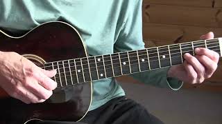 Gibson L3 Blues in G  Fingerpicking Blues Lesson  Big Bill Broonzy style  TAB avl [upl. by Swetiana]